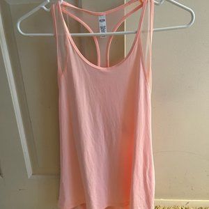 Victoria's Secret Sport peach mesh sports tank Size M